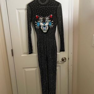Diamond Cat Jumpsuit